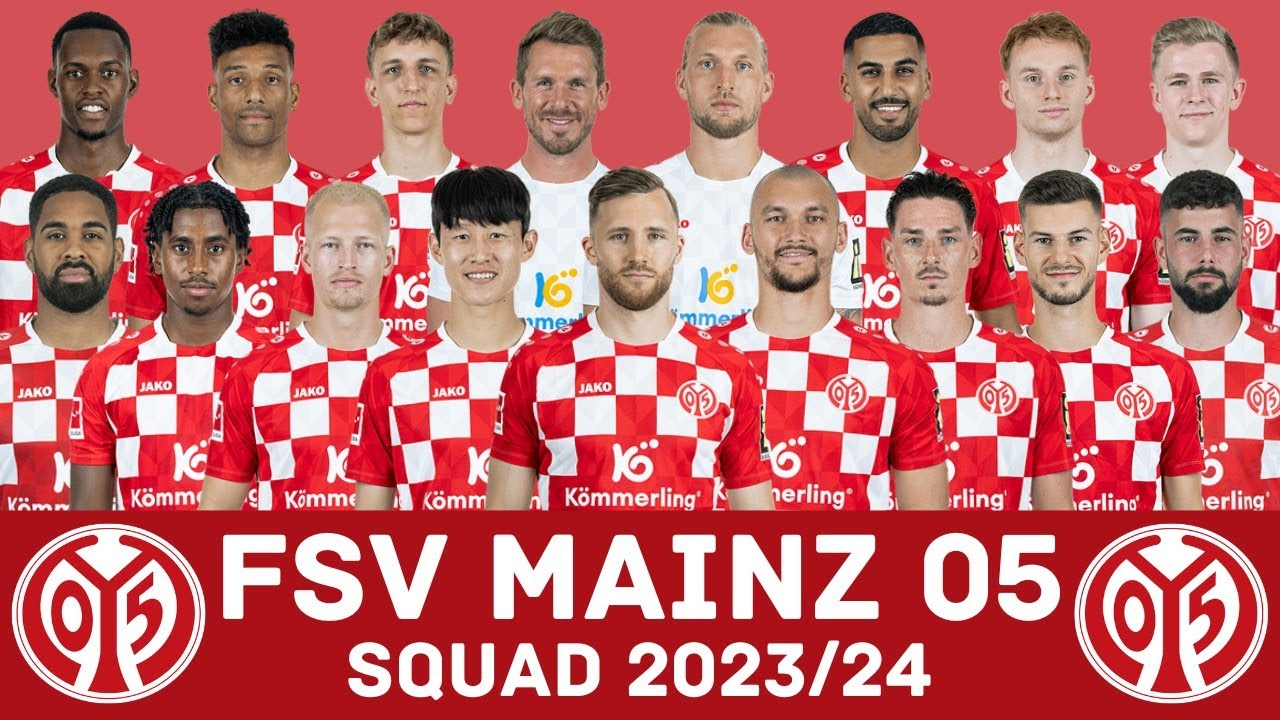 Đội hình hiện tại của Mainz 05