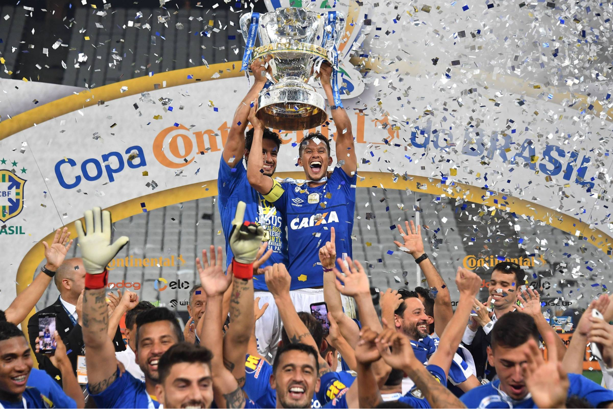 Cruzeiro là một trong những câu lạc bộ vô địch nhiều nhất cúp QG Brazil
