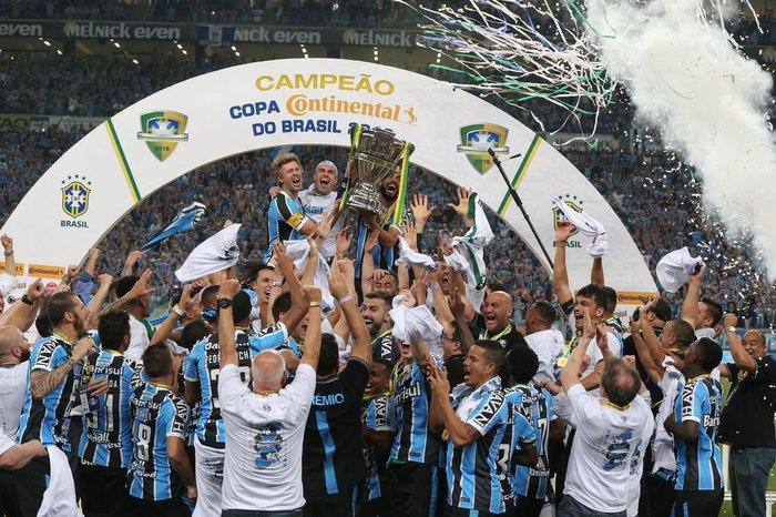 Grêmio ghi dấu mạnh mẽ với 5 lần vô địch Copa do Brasil
