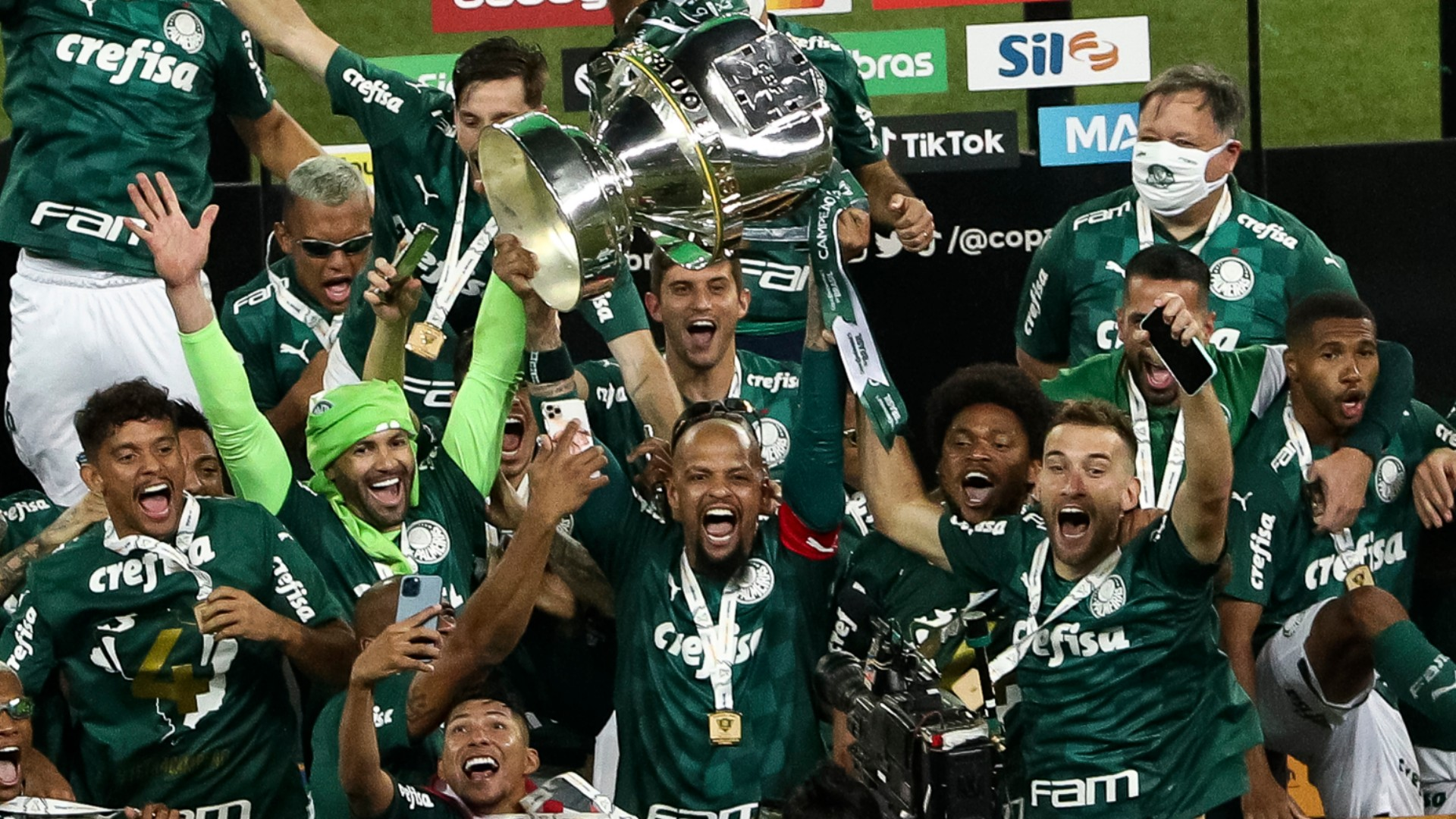 Palmeiras cũng nằm trong Top những câu lạc bộ vô địch nhiều nhất cúp QG Brazil
