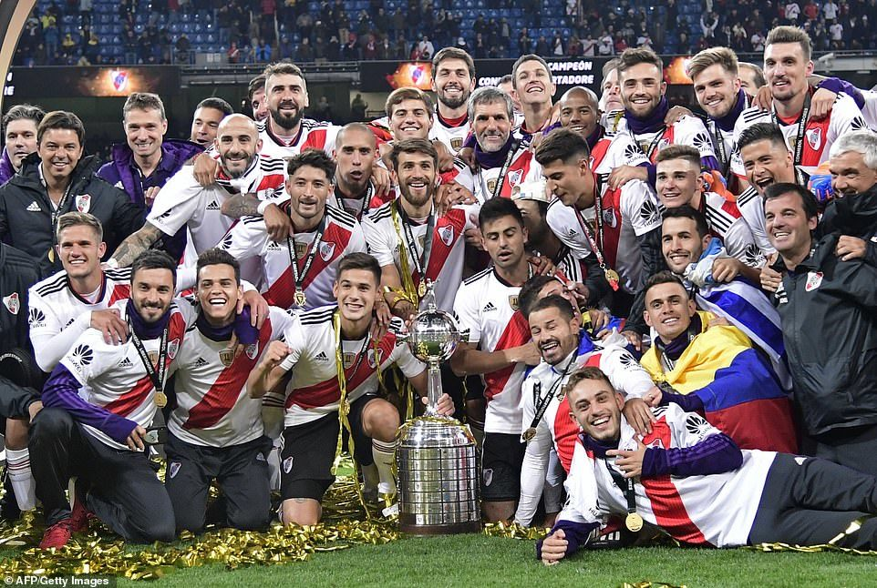 CLB bóng đá River Plate nổi tiếng hàng đầu giải VĐQG  Argentina
